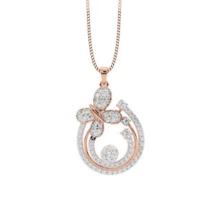 Helena Round Diamond Office Wear Pendant